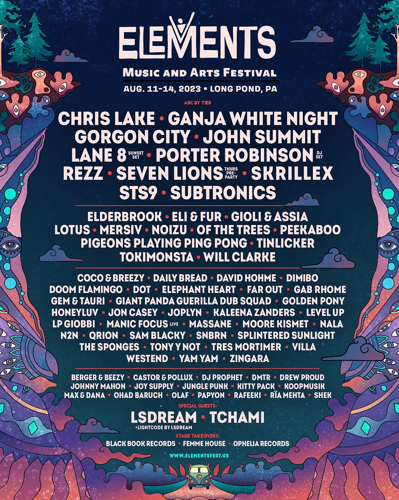 Elements Music & Arts Festival 2023 Lineup Announced Grooveist