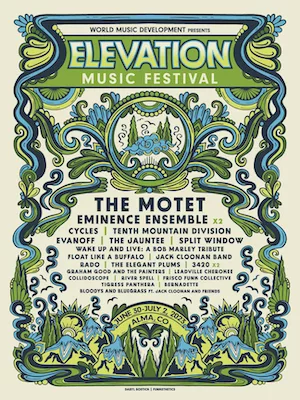 Elevation Music Festival 2023 Lineup poster image