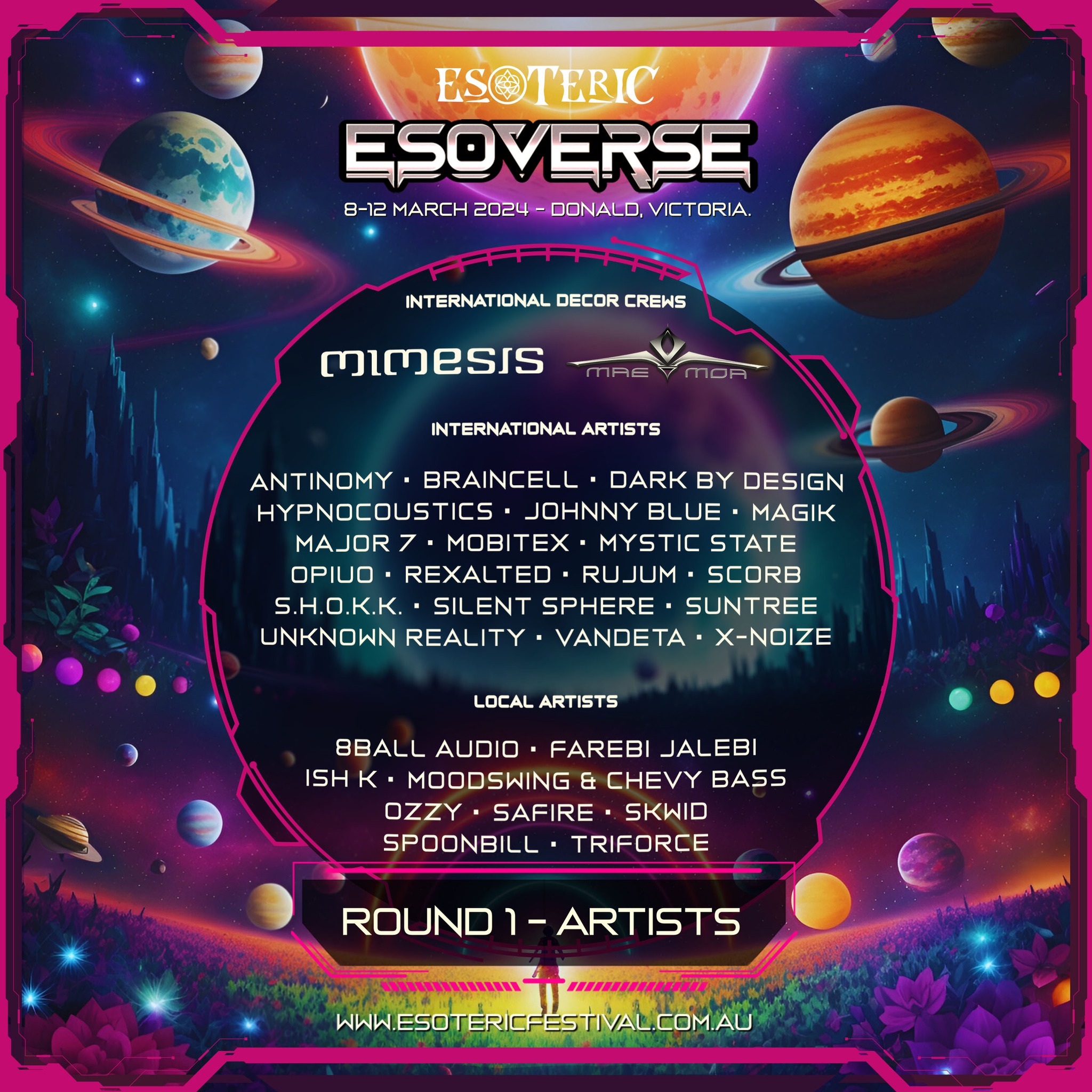 Esoteric Festival 2024 Lineup Grooveist