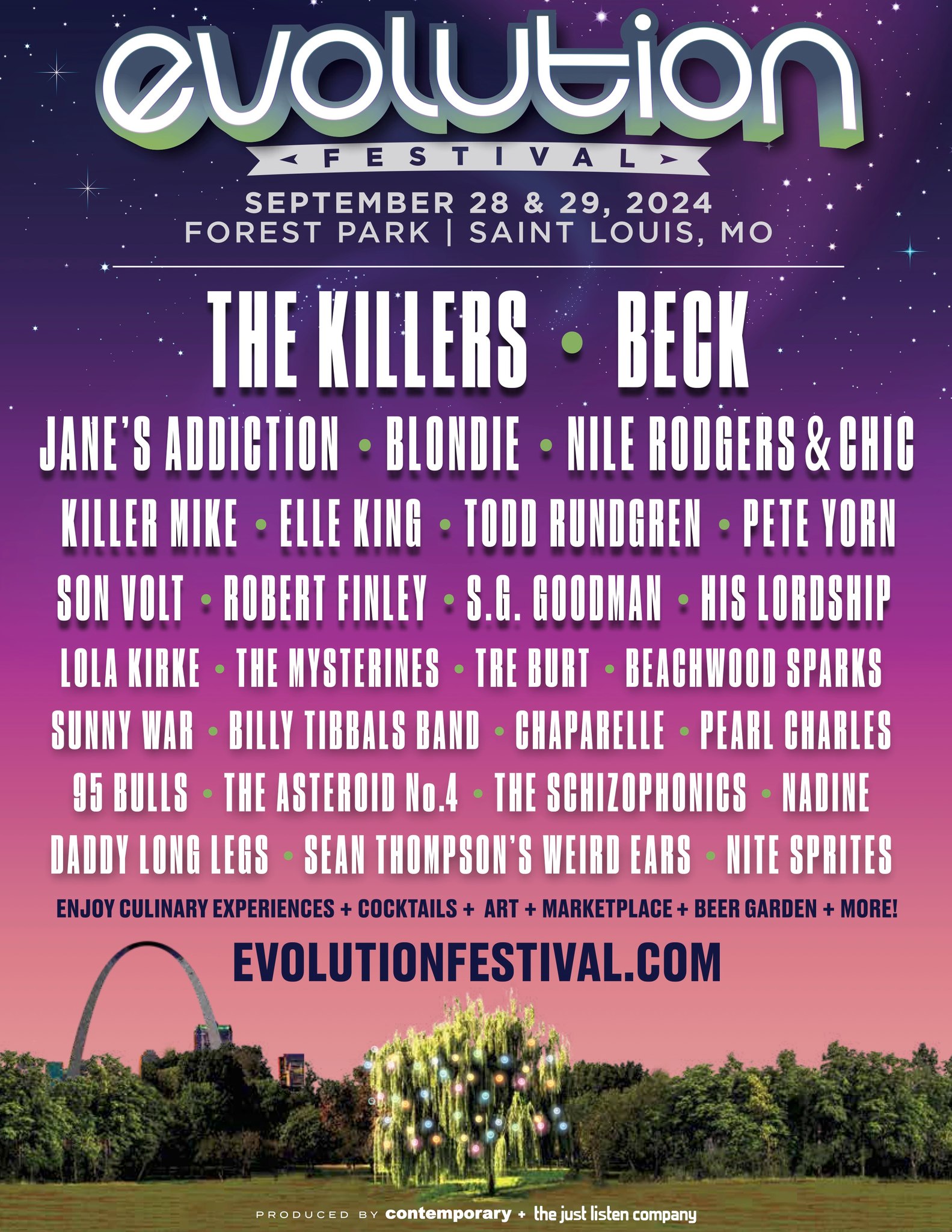 Evolution Festival 2024 Lineup Grooveist