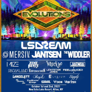 Evolutions Festival 2021 Lineup poster image