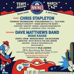 Extra Innings Festival 2024 Lineup poster image