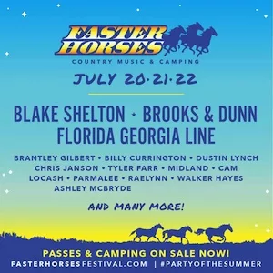 Faster Horses Festival 2018 Lineup poster image