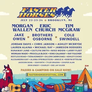 Faster Horses Festival 2022 Lineup poster image