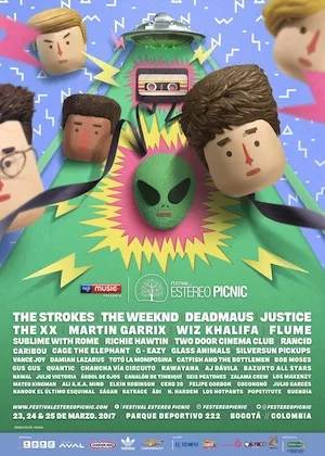 Festival Estéreo Picnic 2017 Lineup poster image