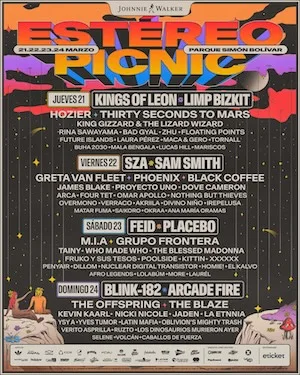 Festival Estéreo Picnic 2024 Lineup poster image