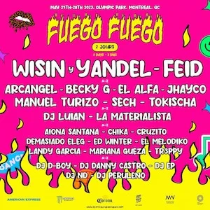 Festival Fuego Fuego 2023 Lineup poster image