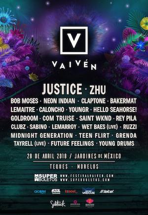 Festival Vaivén 2018 Lineup poster image