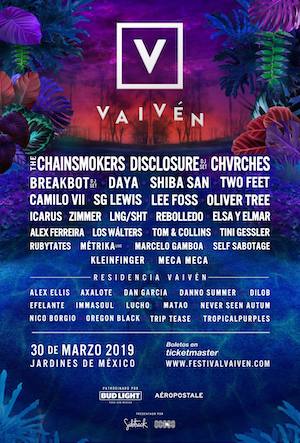 Festival Vaivén 2019 Lineup poster image