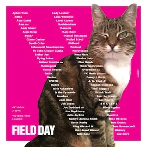Field Day London 2017 Lineup poster image
