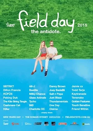 Field Day Sydney 2015 Lineup poster image