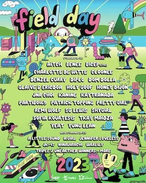 Field Day Sydney 2023 Lineup poster image