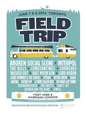 Field Trip Festival 2014 Lineup poster image