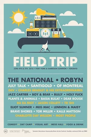 Field Trip Festival 2016 Lineup poster image