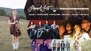 Flannel Fest South 2017 Lineup poster image
