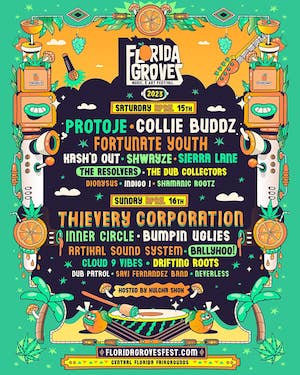 Florida Groves Fest 2023 Lineup poster image