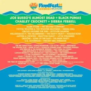 FloydFest 2024 Lineup poster image