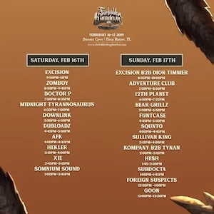 Forbidden Kingdom Music Festival 2019 Lineup poster image