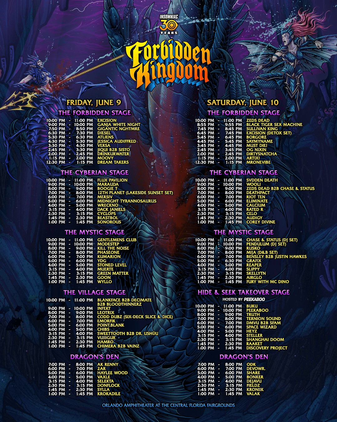 Forbidden Kingdom 2023 Initial Lineup Announced Grooveist
