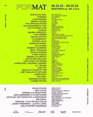 FORMAT Festival 2022 Lineup poster image