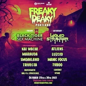 Freaky Deaky Portland 2021 Lineup poster image