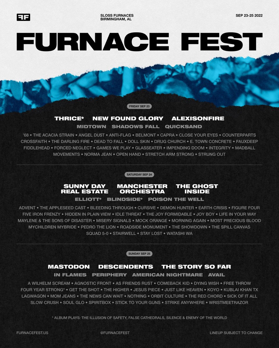 Furnace Fest 2022 Lineup poster image