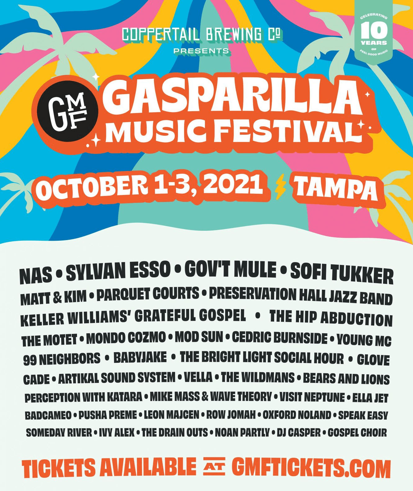 Gasparilla Music Festival 2025 Lineup