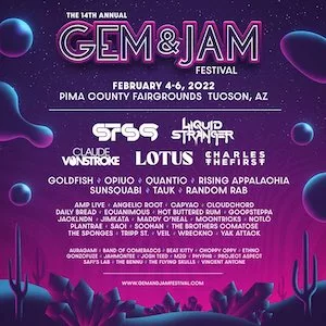Gem & Jam Festival 2022 Lineup poster image