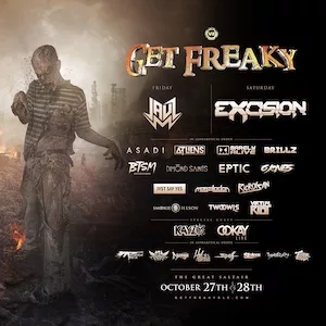 Get Freaky Festival 2017 Lineup poster image