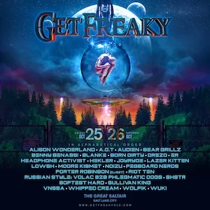 Get Freaky Festival 2019 Lineup poster image