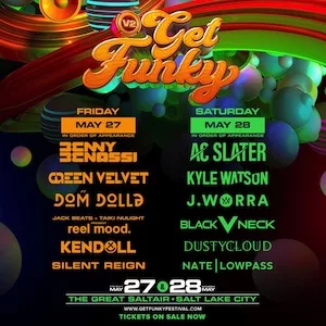 Get Funky Festival 2022 Lineup poster image