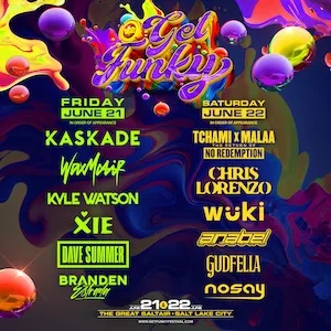 Get Funky Festival 2024 Lineup poster image