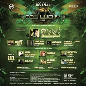 Get Lucky Festival 2011 Lineup poster image