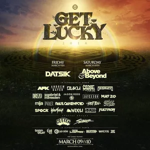 Get Lucky Festival 2018 Lineup poster image
