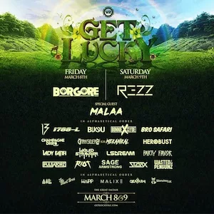Get Lucky Festival 2019 Lineup poster image