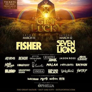 Get Lucky Festival 2022 Lineup poster image