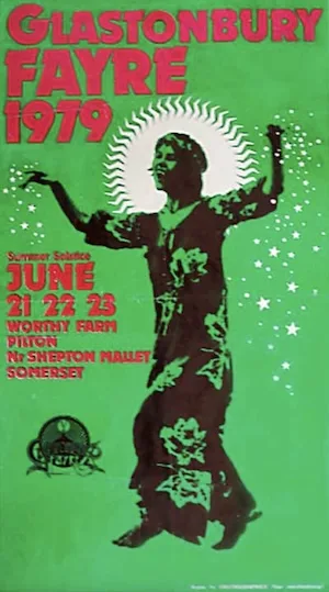 Glastonbury Festival 1979 Lineup poster image