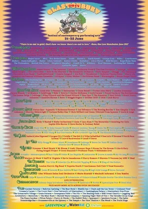 Glastonbury Festival 2017 Lineup poster image