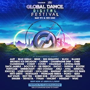 Global Dance Festival 2020 Lineup poster image