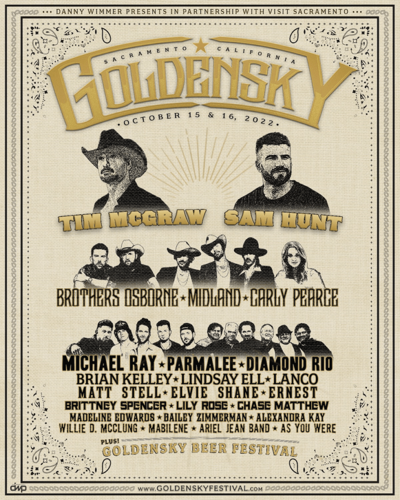 goldensky festival 2022 lineup poster