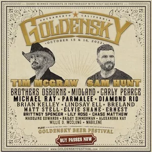 GoldenSky Festival 2022 Lineup poster image