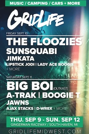 GridLife Midwest Festival 2021 Lineup poster image