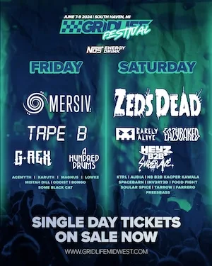 GridLife Midwest Festival 2024 Lineup poster image