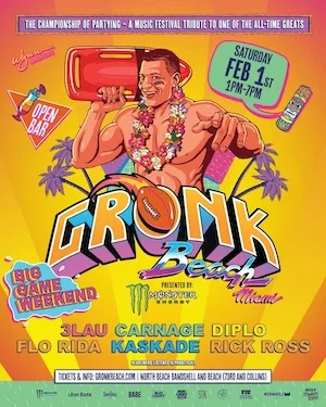 Gronk Beach 2020 Lineup poster image