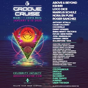 Groove Cruise Miami 2020 Lineup poster image