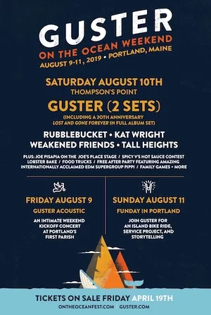 Guster’s On The Ocean Weekend 2019 Lineup poster image