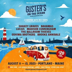 Guster’s On The Ocean Weekend 2023 Lineup poster image