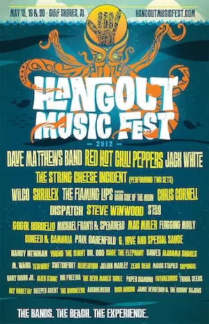 Hangout Music Festival 2012 Lineup poster image