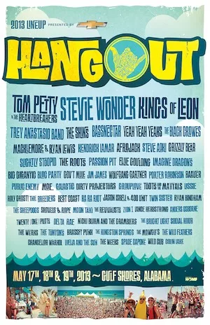 Hangout Music Festival 2013 Lineup poster image