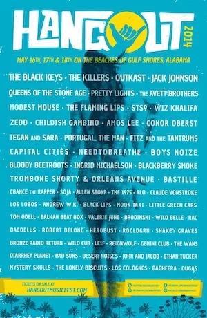 Hangout Music Festival 2014 Lineup poster image